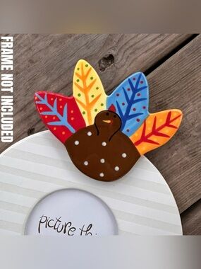 Coton Colors Happy Everything Mini Turkey Thanksgiving Attachment